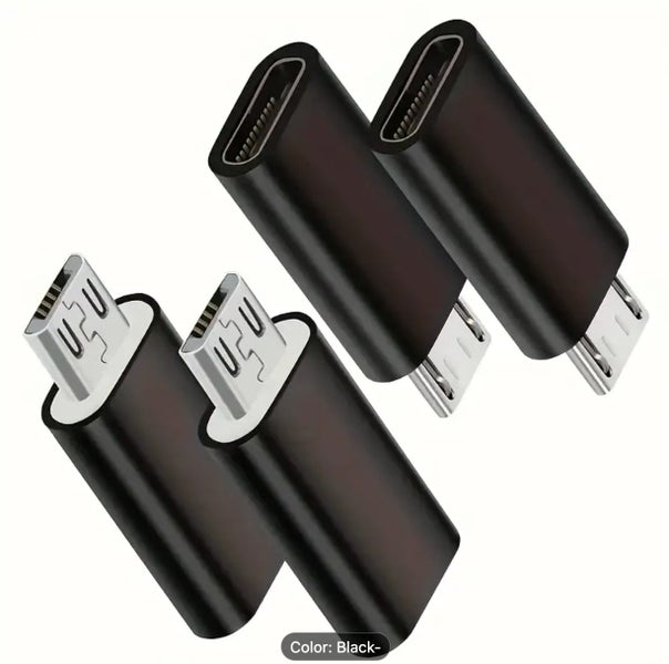 Type-C Female To Micro USB Male Converters Type C to Micro USB Adapter Carousel 2