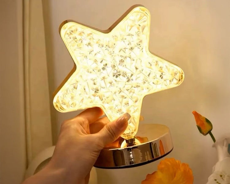 LED Night Light Lamp Star Table Lamp Carousel 12