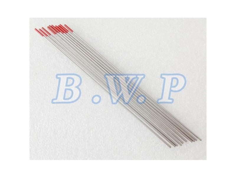 Small Size 2% Thoriated Tungsten Electrode WT20 1/16x6"(1.6*150mm) Red Tip Rod Carousel 1