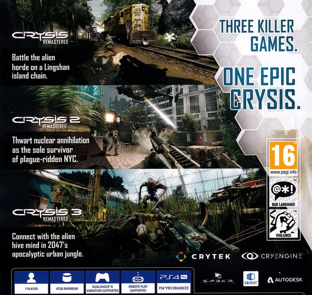 Crysis Remastered Trilogy PS4 Carousel 2