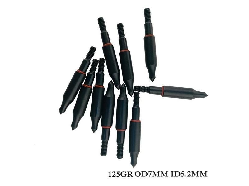 Linkboy Archery 12PCS 8-32/5-16/9-32/11-32 Arrow Points Tips 75 100 125 Grain Carousel 1