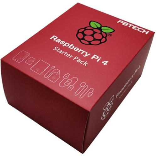Raspberry Pi 4 Model B 2GB Entry Level Starter Kit Pack White Case Edition with Carousel 1