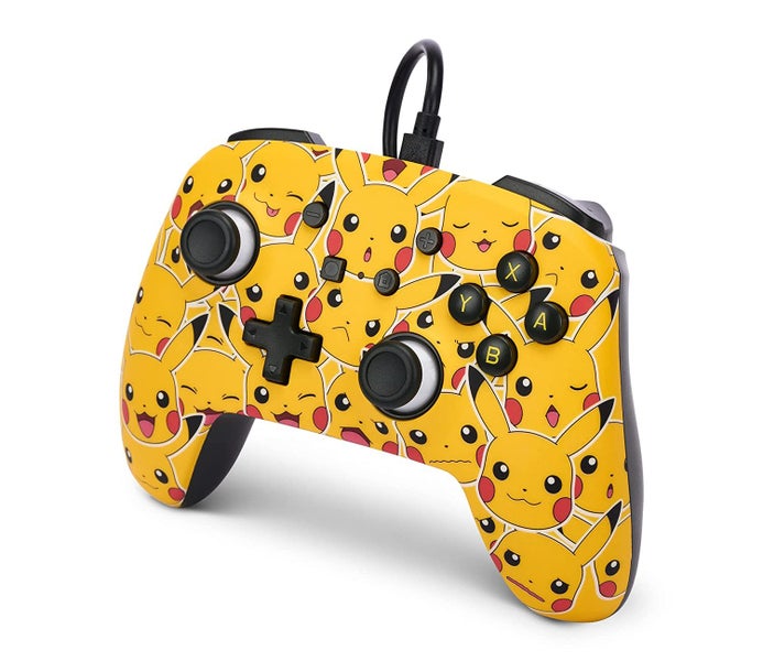Controller PowerA Nintendo Switch Pikachu Moods Mappable Gaming Buttons63617294854915112