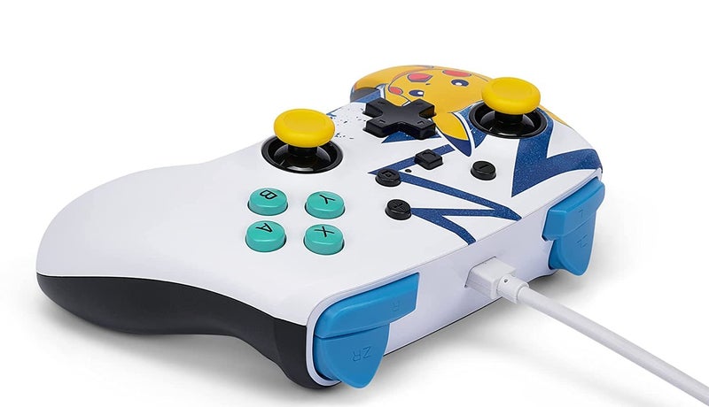 Gaming Controller Nintendo PowerA Pikachu High Voltage Intuitive Button Layout63617323317506113