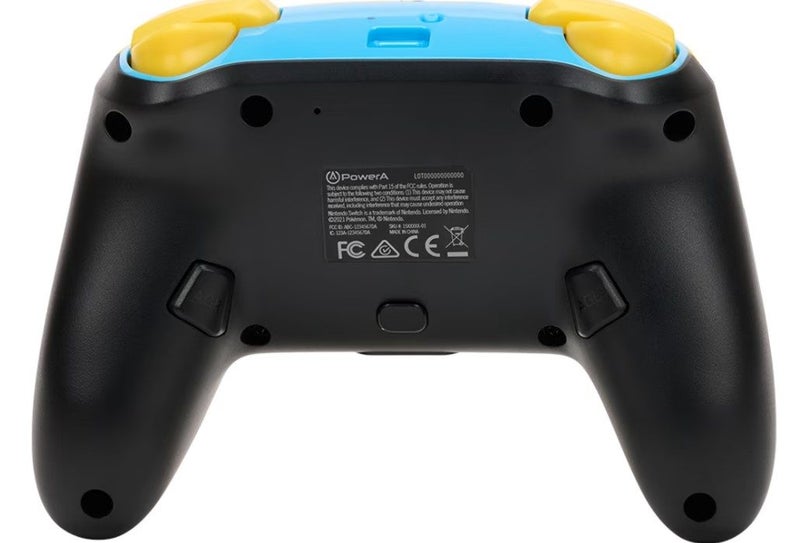 Nintendo Switch Wireless Controller PowerA Pokemon Pikachu Vortex Bluetooth 5.063617302799361112