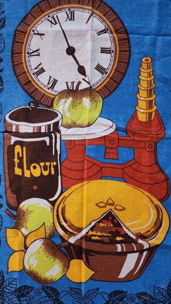 ~" Retro Linen Vintage Tea Towel "~ Carousel 2