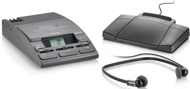 Philips 720 Mini Cassette Desktop Transcriber - New $ Carousel 1