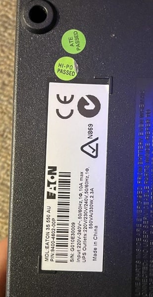EATON UPS 550VA Backup Power Surge Protection Carousel 2