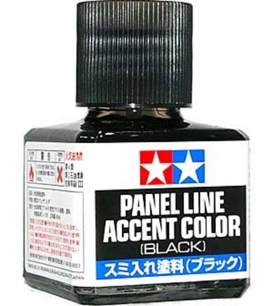 Tamiya 87131 Black - Panel Line Accent Color 40ml Carousel 1
