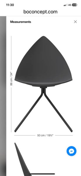 4 x BoConcept dining chairs63615727776515113