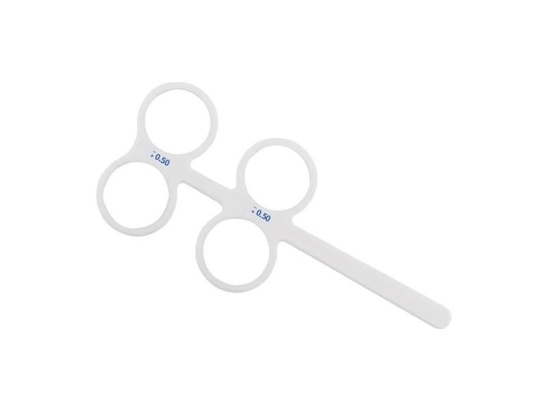 AIST 4 Lens Plastic Optical Flipper Ophthalmic Holder For Eye Training Carousel 1