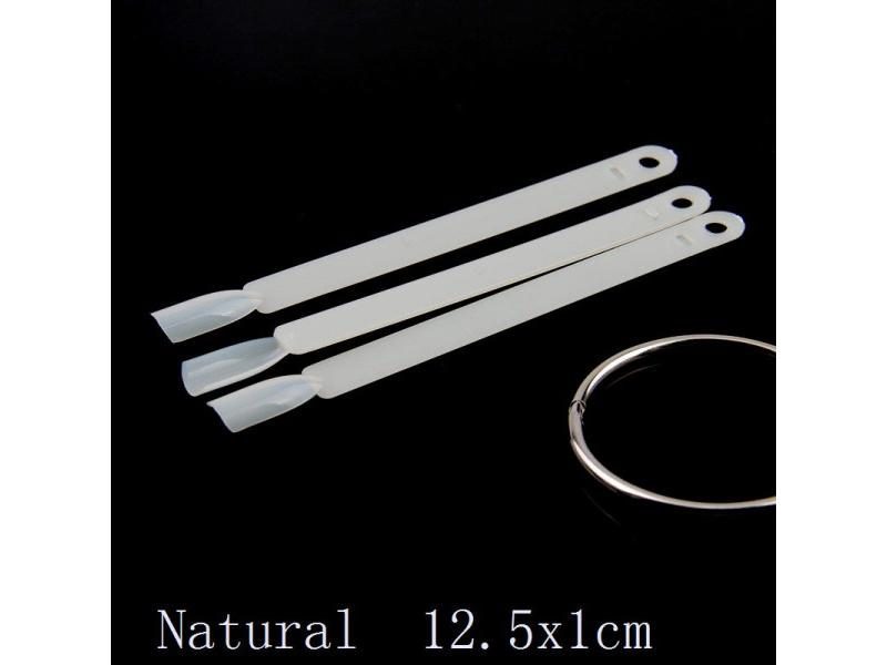 50Pcs 12.5CM Fan-shaped Nail Art Board For Press On Nails Carousel 1