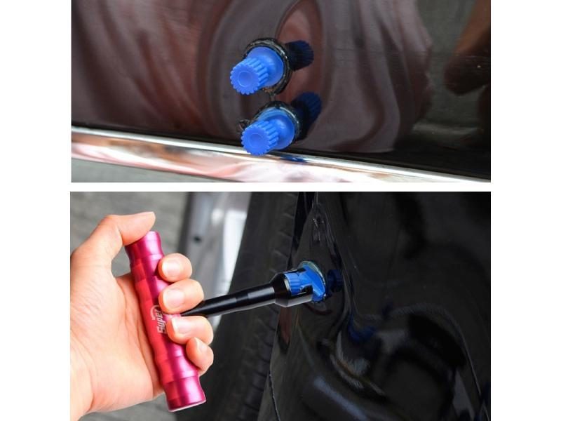 Super PDR Tools Dent Puller Kit Paintless Dent Repair Tools Dent Removal Mini Carousel 1