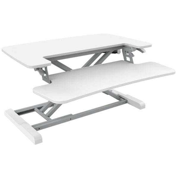 FlexiSpot Eco Ergonomic Deskalator Workstation With Standing Anti-Fatigue Mat - Carousel 2