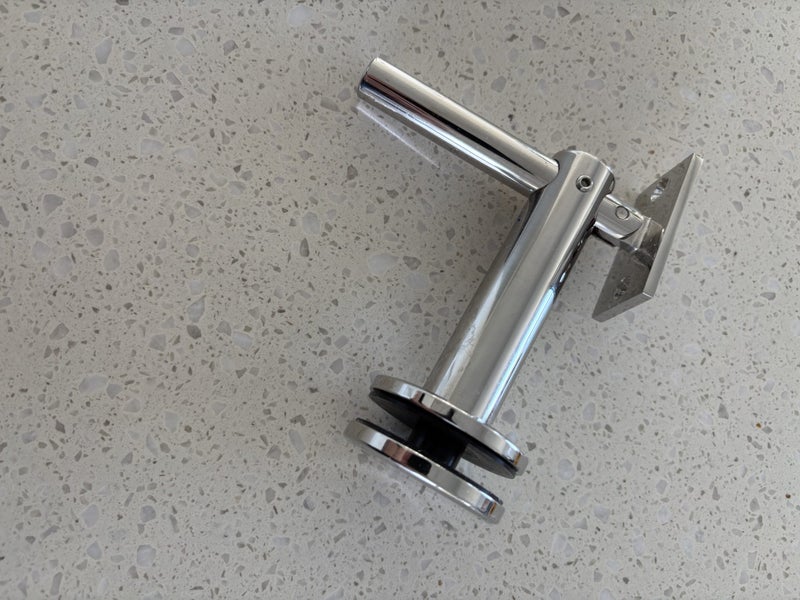 Glass Bracket for Flat BALUSTRADE Handrail Carousel 2