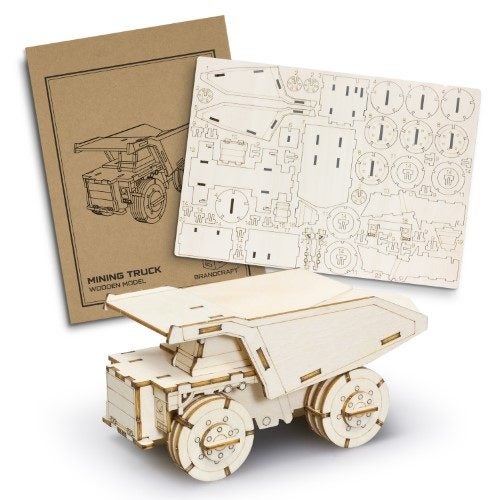 Wooden Model - BRANDCRAFT Mining Truck Carousel 1