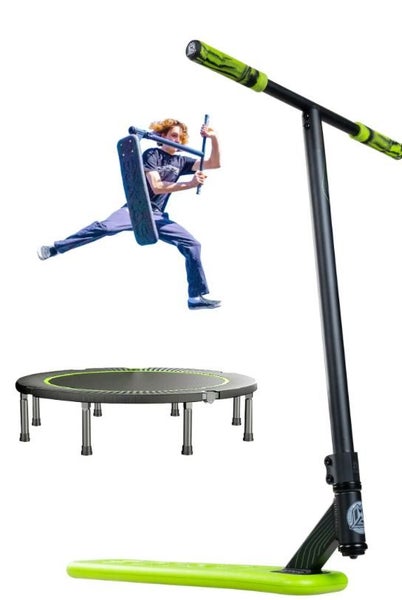 MADD GEAR BOUNCE TRAMPOLINE SCOOTER BLACK / BLACK Carousel 4