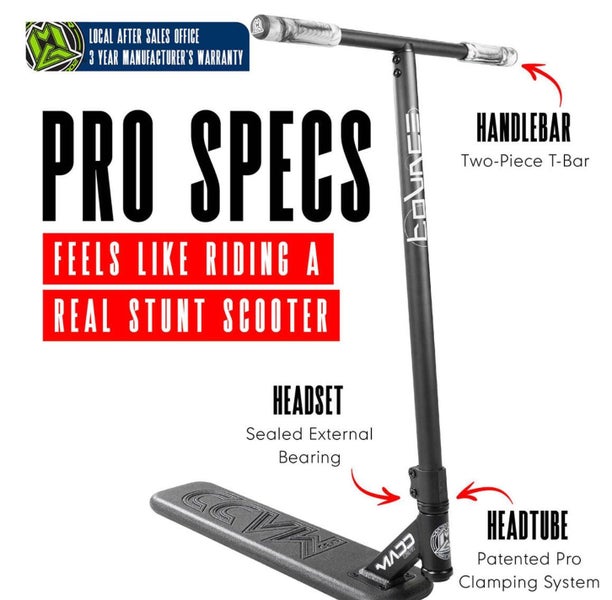 MADD GEAR BOUNCE TRAMPOLINE SCOOTER BLACK / BLACK Carousel 2