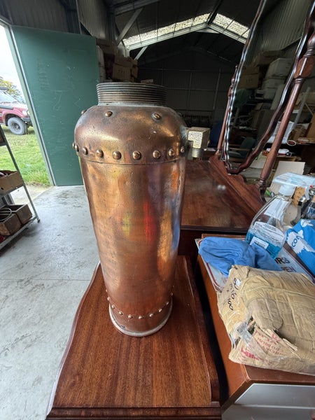 Antique Copper Vase/Umbrella Stand Carousel 2