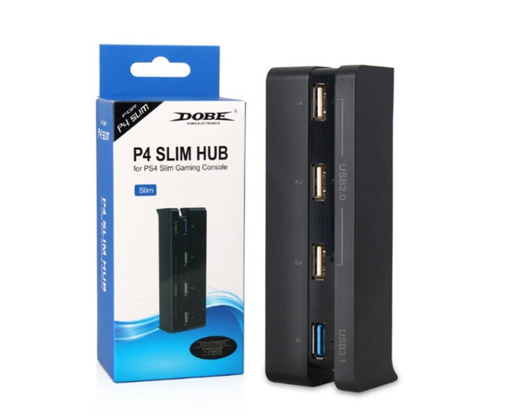 PS4 Slim Gaming Console HUB, 4 USB Port Hub for PS4 Slim Carousel 7