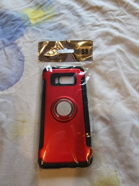 Samsung S8 Red and Black Case Carousel 1