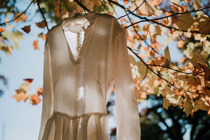 1940s original vintage A-Line wedding dress63616832719363111