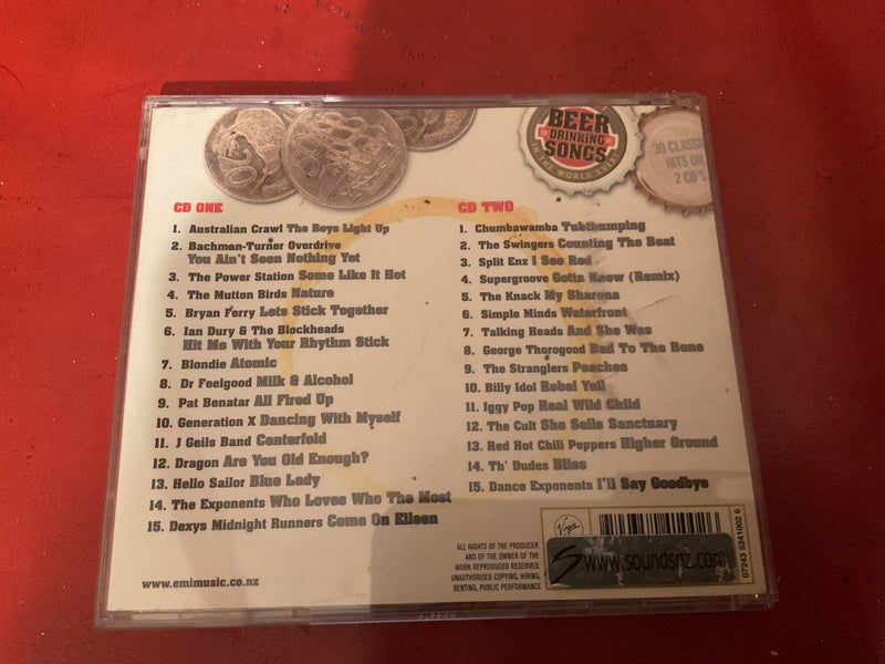 The Best Beer Drinking Songs In The World Ever (2 CD) Carousel 2
