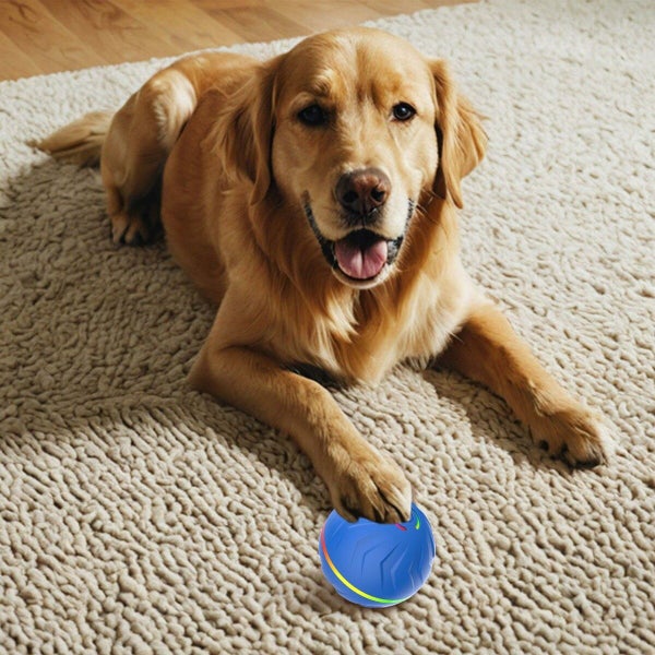 Interactive Dog Toy Ball,Pet Vibrating Ball Toy Carousel 10