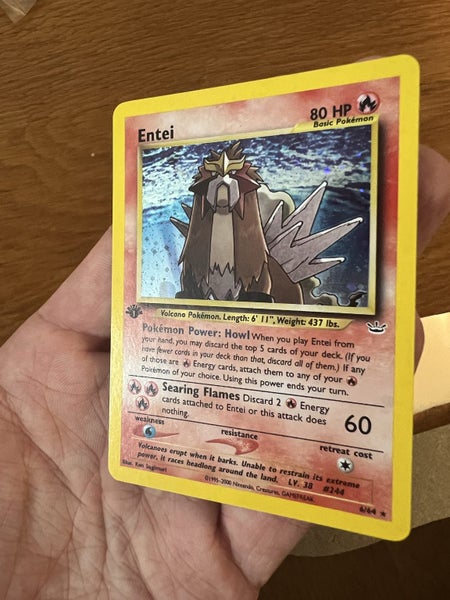 Entei 1st Edition Neo Revelation #6 (LP) Carousel 2