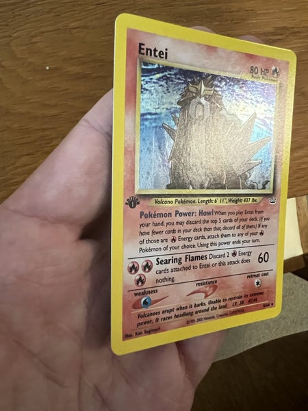 Entei 1st Edition Neo Revelation #6 (LP) Carousel 6