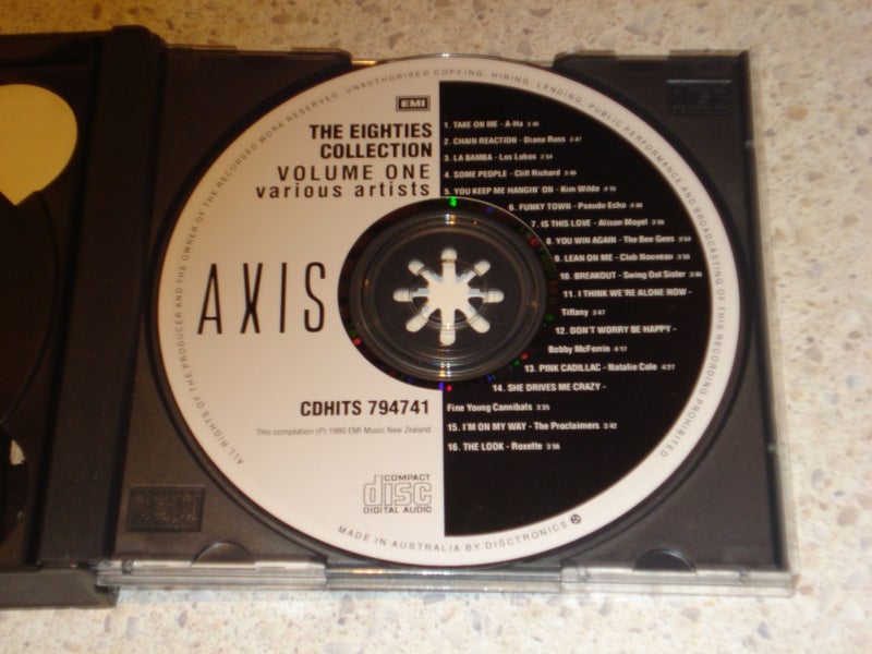 THE 80'S COLLECTION VOLUME ONE *1990 EMI MUSIC NZ LTD 2 CD SET* Carousel 5