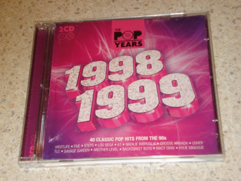 THE POP YEARS: 1998/1999 : 40 CLASSIC HITS FROM THE 90S *2 CD SET* Carousel 1