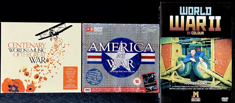 WWI + WWII DVD/CD Combo Carousel 1