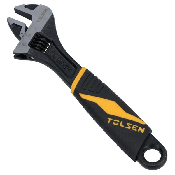 8" Adjustable Spanner Wrench Plumber Plumbing Tool 0mm - 24mm Opening Carousel 1