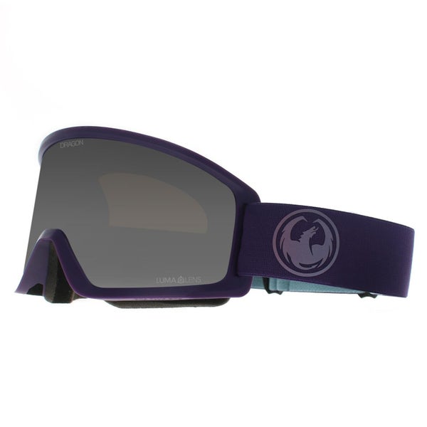 Dragon Ski Goggles DX3 Plus OTG 508 Deep Plum Lumalens Silver Ionized & Violet Carousel 1