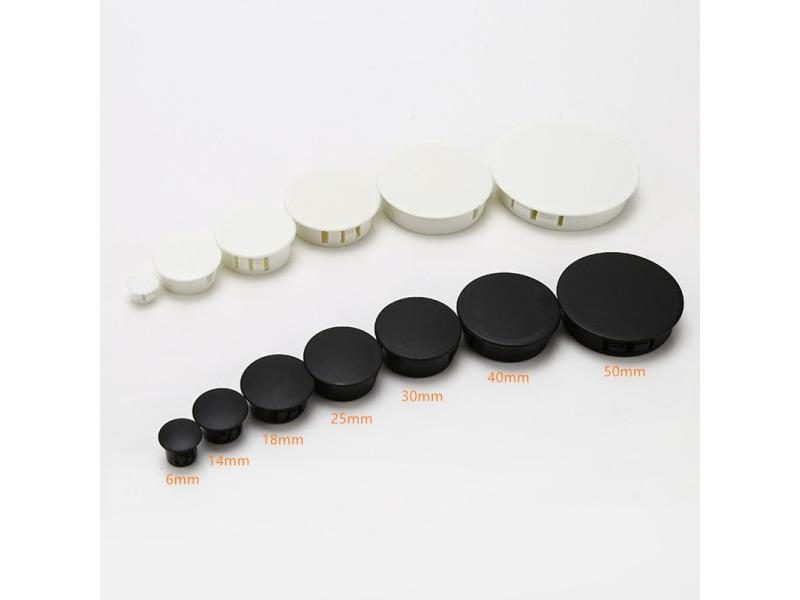 10pcs Plastic Panel Hole Cover Pipe End Insert Plugs Carousel 1