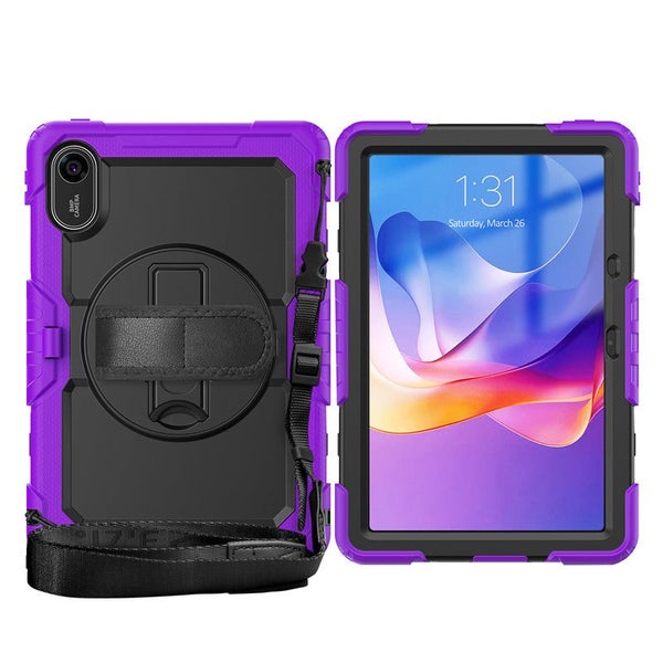 Xiaomi Redmi Pad 2 11 inch 2025 Drop Protection Case-Purple Black Carousel 8