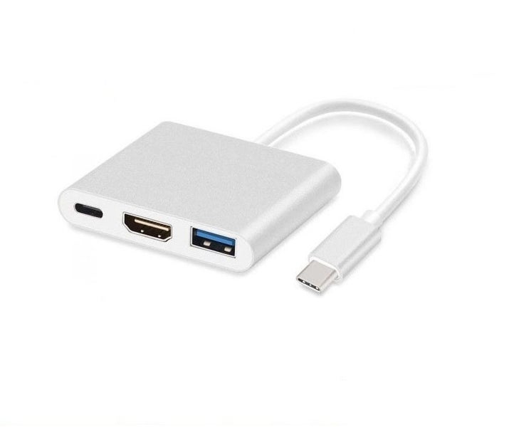 USB 3.1 Type-C Thunderbolt3 to HDMI Display Adapter Plus USB3.0 OTG Port USB- Carousel 1