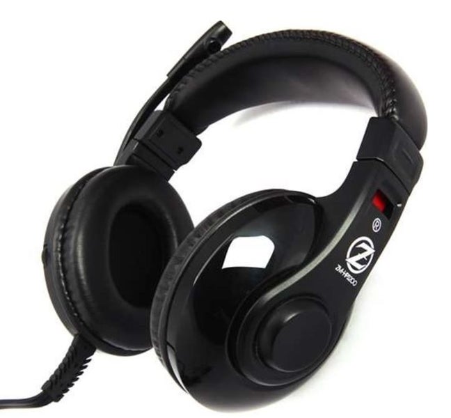 Headphones Gaming Headset & Microphone In Line Volume Control Grwat For Gaming Carousel 2