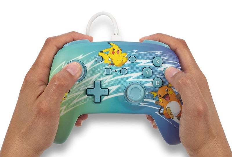Controller PowerA Nintendo Pokemon Enhanced Wired Pikachu Evolve64208335793283112