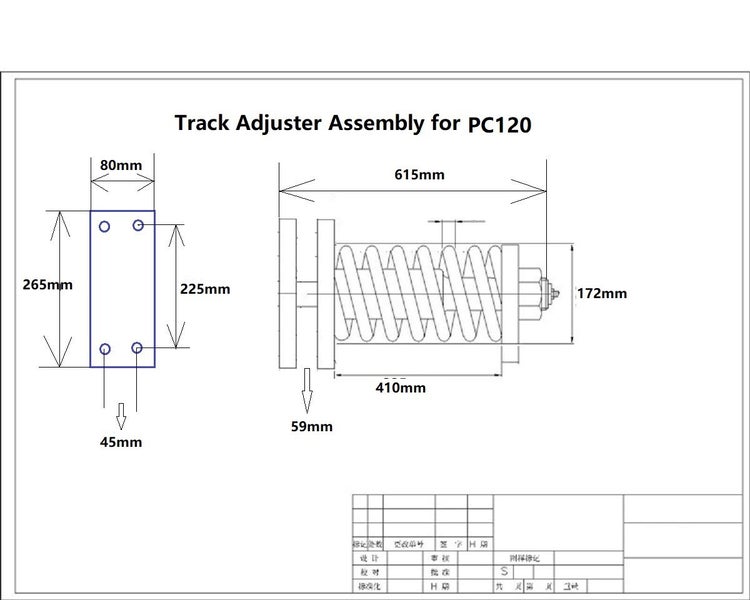 Track Adjuster for CAT Doosan Hitach Kubota Kobelco Komatsu Sumitomo in Auckland Carousel 19