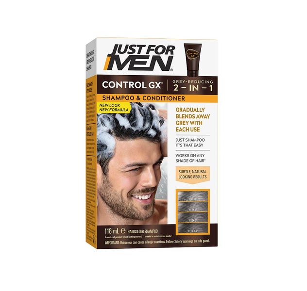 Just For Men Control GX 2 in 1 Shampoo & Conditiner Carousel 1