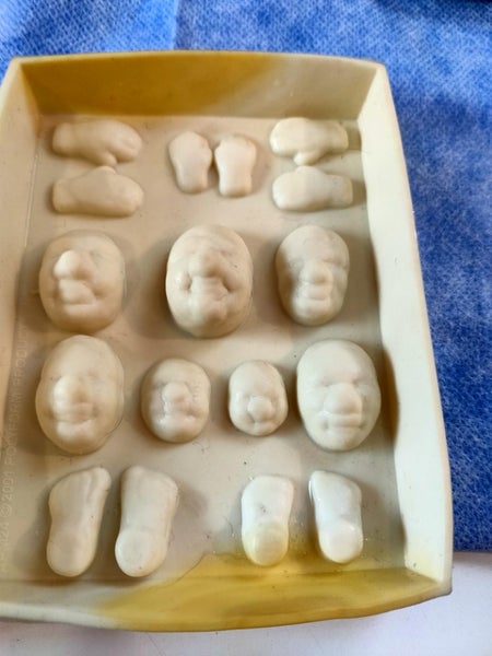 Sculpey/fimo face hands and feet molds Carousel 1