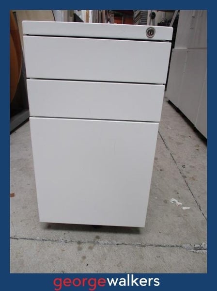 PR5723 - White Metal Slimline Mobile Drawers RRP $300+ Carousel 4