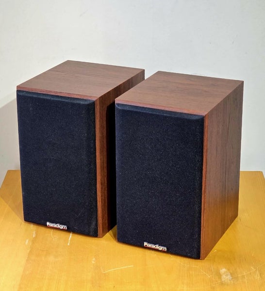 Paradigm Titan V1 Bookshelf Speakers – Cherry Finish – Mint Condition – $26863616968266243111