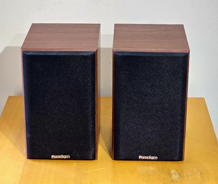 Paradigm Titan V1 Bookshelf Speakers – Cherry Finish – Mint Condition – $26863616968266243112