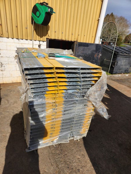 Galvanised Walkway Planks - 1500mm L x 300mm W Carousel 1