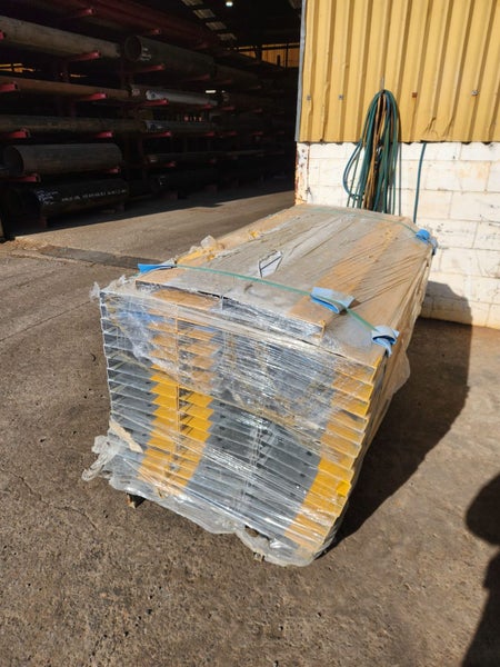 Galvanised Walkway Planks - 1500mm L x 300mm W Carousel 2
