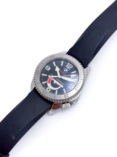 Girard Perregaux Sea Hawk II BMW Oracle Racing TEAM WATCH Steel Wristwatch B&P Carousel 10