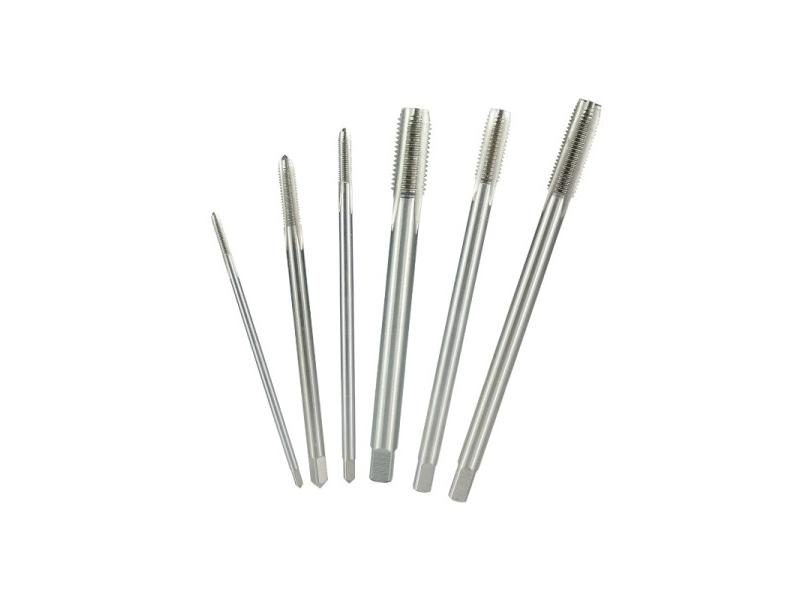 XCAN Machine Thread Tap HSS Screw Taps 90-150 Long Shank Metric Plug Tap M2-M12 Carousel 1